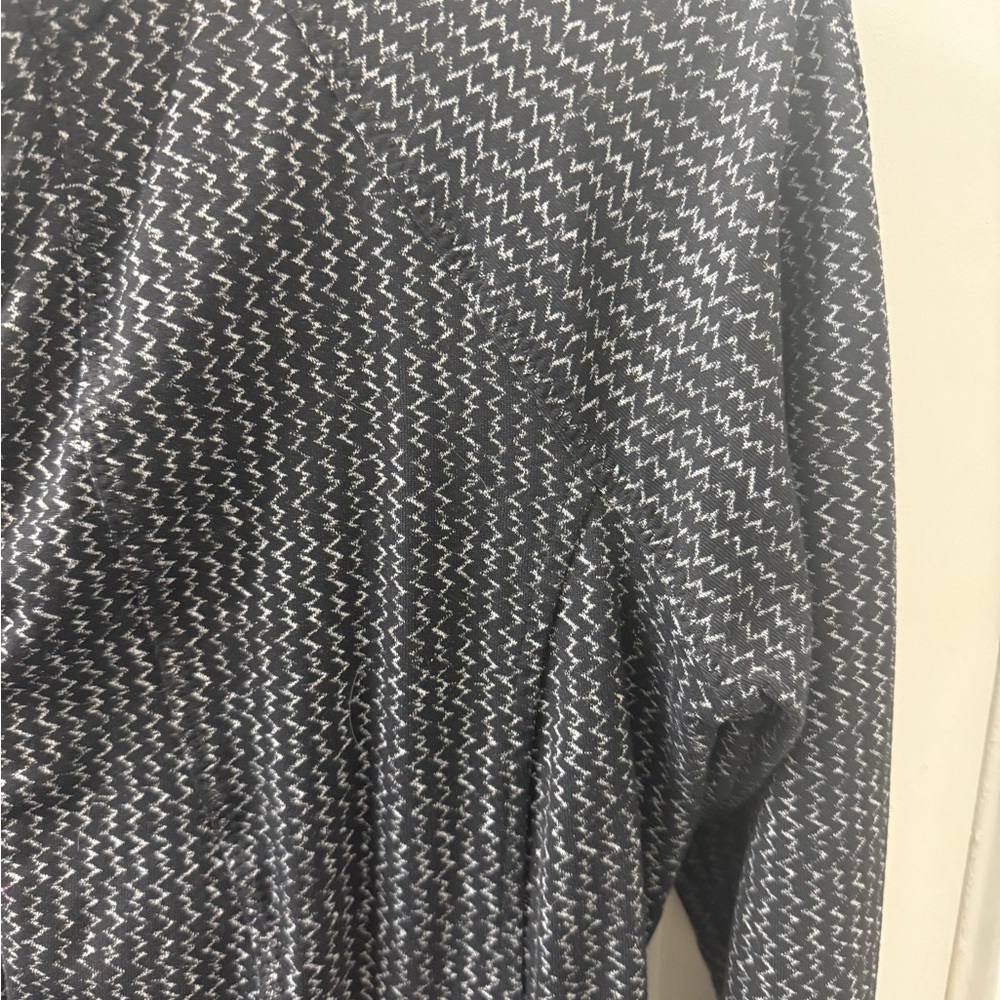 Athleta Heartbeat Hope Herringbone Full Zip Athletic Jacket | Medium - Picture 3 of 7